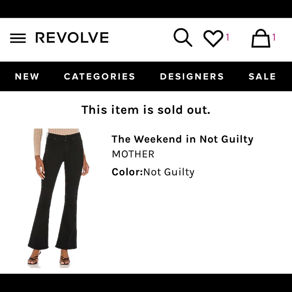 MOTHER The Weekender In Not Guilty